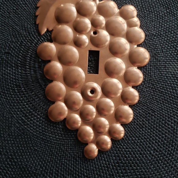 Solid Copper Single Switch Wall Plate for residential or commercial outlet - Picture 3 of 7